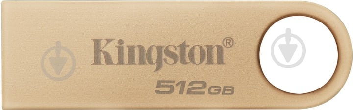 Флеш-память Kingston DataTraveller SE9 G3 512 ГБ USB 3.2 Gen. 1 gold (DTSE9G3/512GB) - фото 1