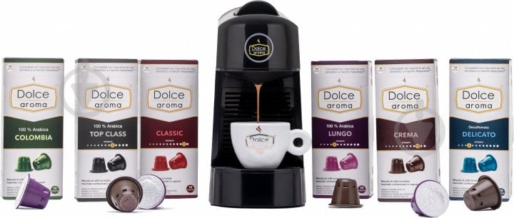 Кофемашина капсульная Dolce Aroma CN-A0101 GUSTO Piccolo XS с системой Nespresso Black - фото 5