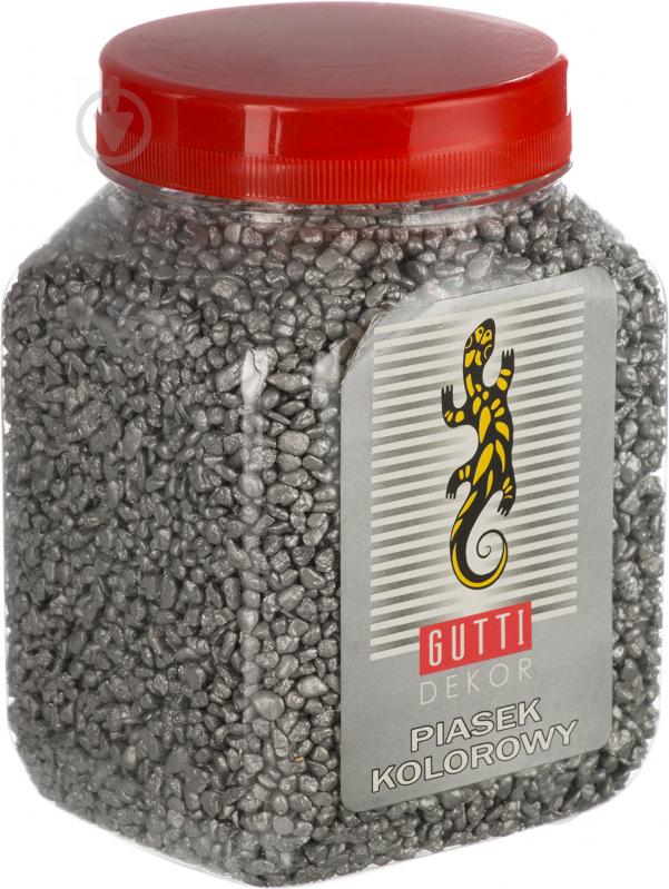 Песок декоративный Gutti Silver 2.0-3.0 800 гр. - фото 1