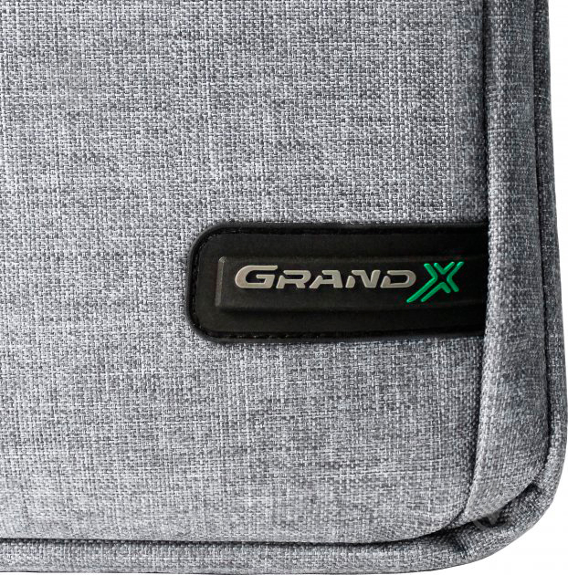 Сумка для ноутбука Grand-X Soft Pocket 14" grey (SB-148G) - фото 8