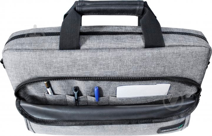 Сумка для ноутбука Grand-X Soft Pocket 14" grey (SB-148G) - фото 4