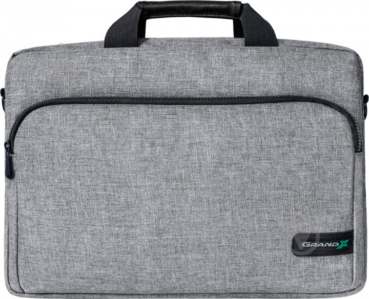 Сумка для ноутбука Grand-X Soft Pocket 14" grey (SB-148G) - фото 1