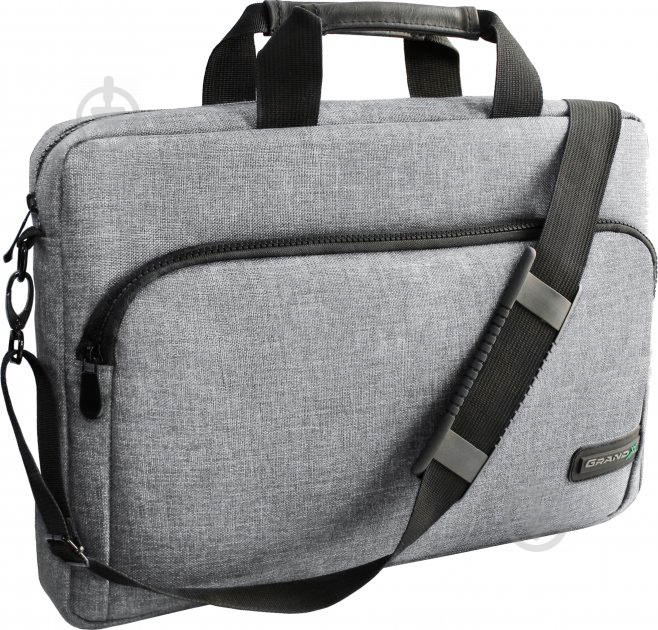 Сумка для ноутбука Grand-X Soft Pocket 14" grey (SB-148G) - фото 2