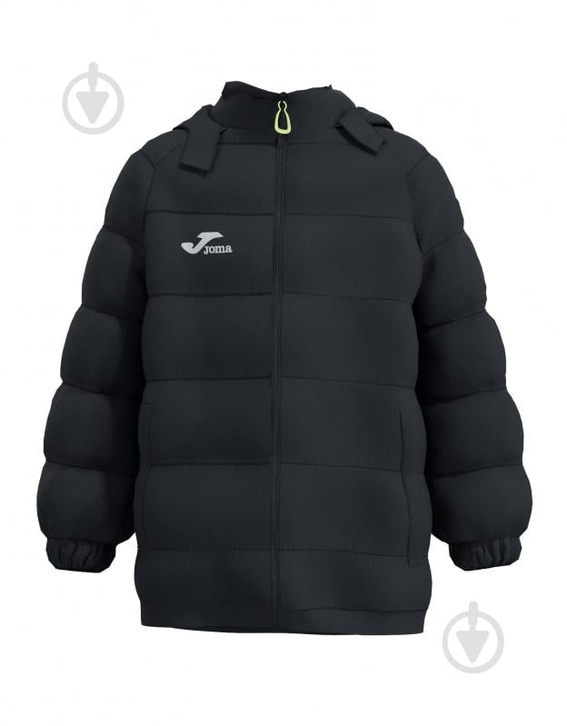 Куртка для хлопчиків зимова Joma ANORAK NEW METAVERSE 500767.100 р.XXS чорна - фото 1