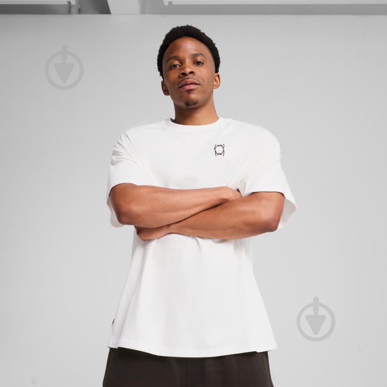 Футболка Puma Pivot Unisex Tee 3.0 63051403 р.XL белый - фото 3 Футболка Puma Pivot Unisex Tee 3.0 63051403 р.XL белый - фото 3