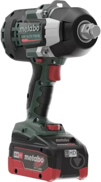 Гайковерт акумуляторний Metabo SSW 18 LTX 1750 BL 1750 Нм 602402660 - фото 3 Гайковерт акумуляторний Metabo SSW 18 LTX 1750 BL 1750 Нм 602402660 - фото 3