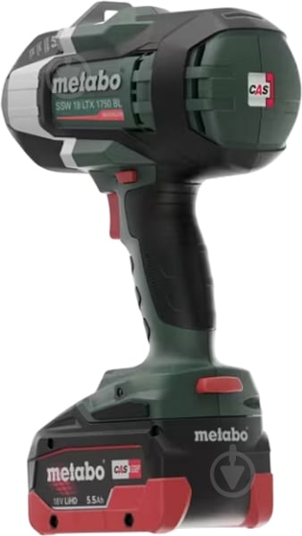 Гайковерт акумуляторний Metabo SSW 18 LTX 1750 BL 1750 Нм 602402660 - фото 4 Гайковерт акумуляторний Metabo SSW 18 LTX 1750 BL 1750 Нм 602402660 - фото 4
