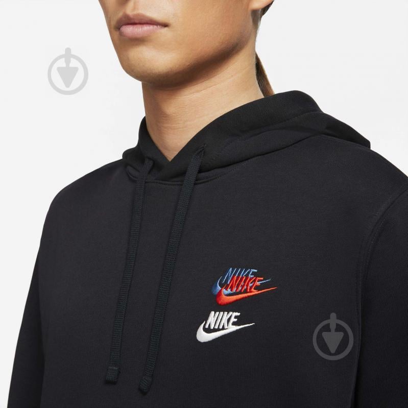 Худи Nike M NSW SPE+ FT PO HOODIE M FTA DD4666-010 р. XS черный - фото 4