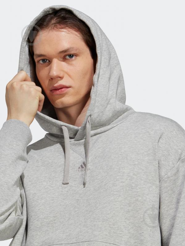 Джемпер Adidas IC9759 р.2XL серый - фото 5 Джемпер Adidas IC9759 р.2XL серый - фото 5
