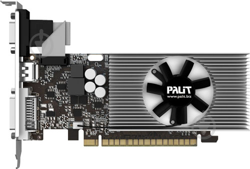 Видеокарта Palit GeForce GT 730 4GB GDDR3 128bit (NEAT7300HDG1-1085F) - фото 1