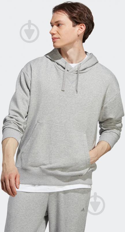 Джемпер Adidas IC9759 р.XL серый - фото 1 Джемпер Adidas IC9759 р.XL серый - фото 1