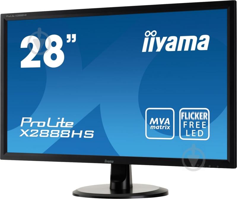 Монитор Iiyama ProLite 28" (X2888HS-B1) - фото 3