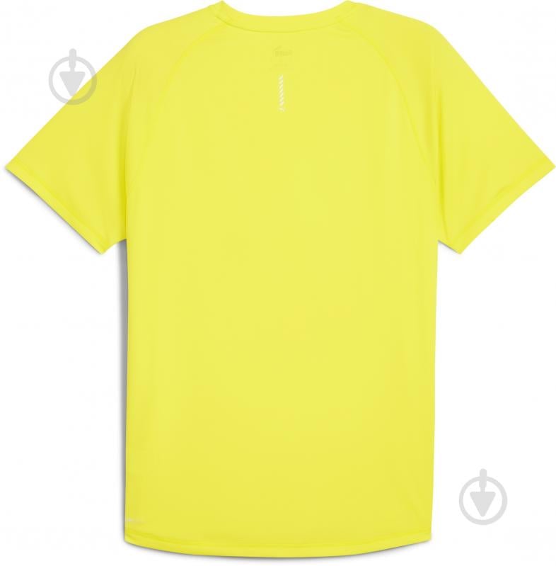 Футболка Puma M RUN VELOCITY TEE (POLY) 52660039 р.XL желтый - фото 2