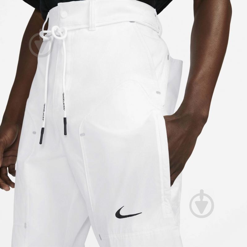 Брюки Nike U NRG OFF WHITE PANT CU2500-100 р. XL белый - фото 7