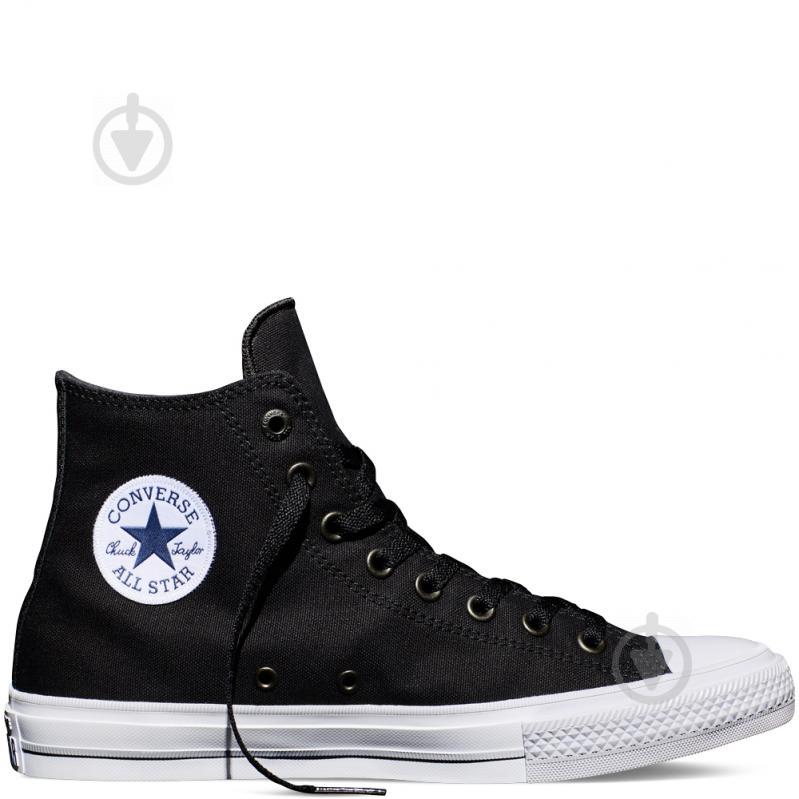 Кеды Converse CT II HI 150143C р.33,5 черный - фото 1