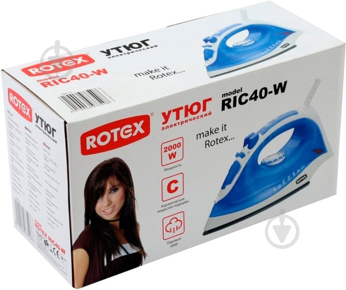 Утюг Rotex RIC40-W - фото 4