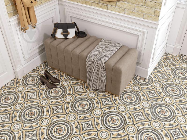 Плитка Golden Tile Opera brown OP7830 40х40 см - фото 3