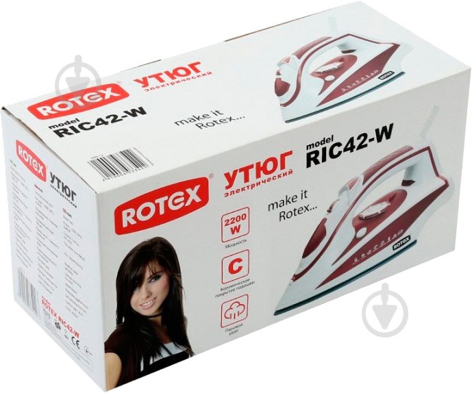 Утюг Rotex RIC42-W vinous - фото 3