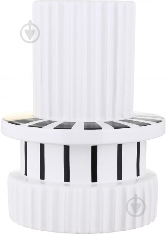 Ваза Inari Alexmarie 19 см біла із чорним K16201 - фото 3