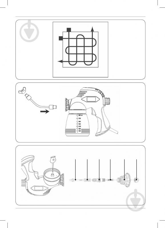 Краскораспылитель Ferm SGM1012 - фото 11