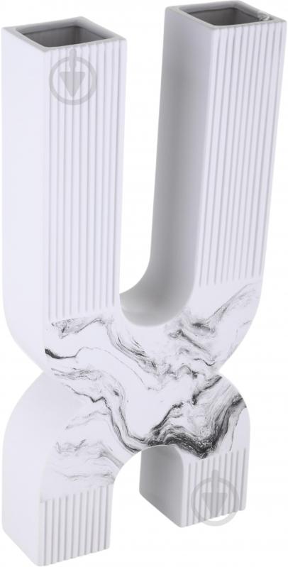 Ваза Inari Mueto 50 см белая K16236 - фото 1