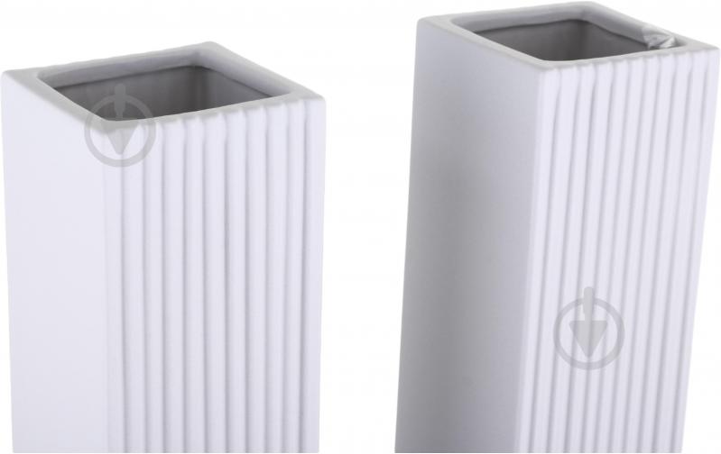 Ваза Inari Mueto 50 см белая K16236 - фото 4