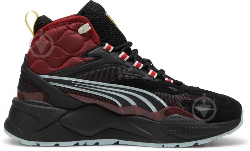 Кроссовки мужские демисезонные Puma FERRARI RS-X MID 30795903 р.43 черные - фото 2