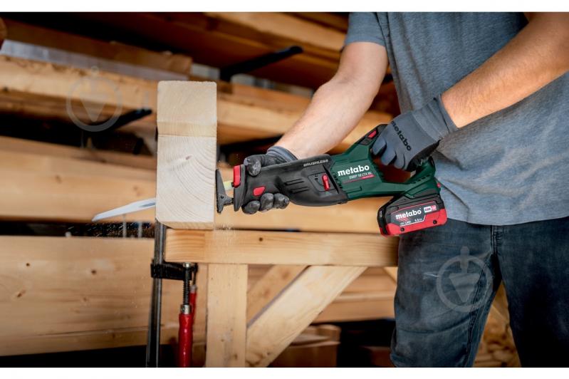 Пила шабельна Metabo SSEP 18 LT BL 601617840 - фото 4
