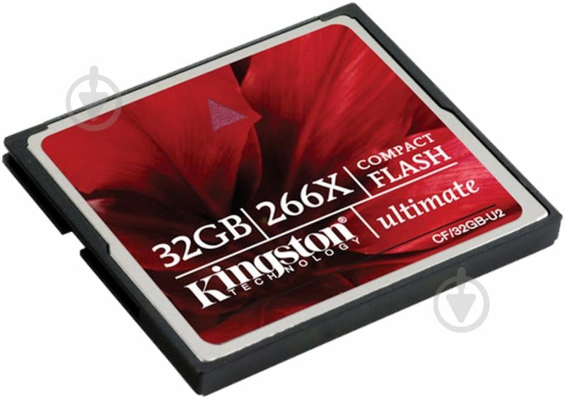 Карта памяти Kingston 266X 32GB Compact Flash (CF/32GB-U2) - фото 2