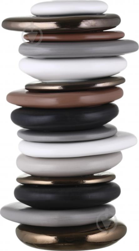 Ваза Inari Jada 35,5 см разноцветная K12691 - фото 3 Ваза Inari Jada 35,5 см разноцветная K12691 - фото 3