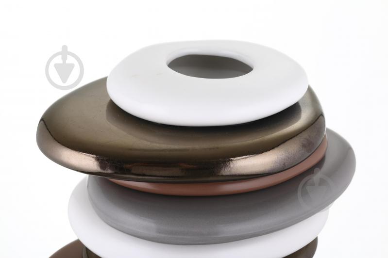 Ваза Inari Jada 35,5 см разноцветная K12691 - фото 4 Ваза Inari Jada 35,5 см разноцветная K12691 - фото 4