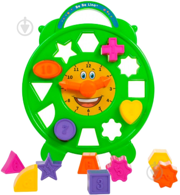 Игрушка-сортер Bebelino Часы 2 - фото 1
