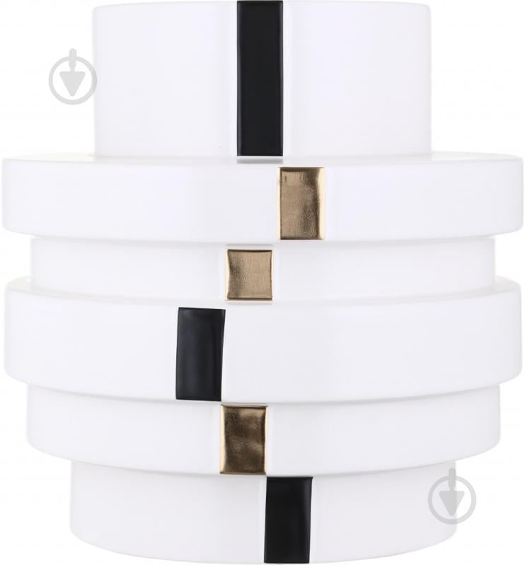 Ваза Inari Catalina 21,5 см белая K16723 - фото 3