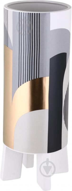 Ваза Inari Abstract 41 см разноцветная K16021 - фото 1 Ваза Inari Abstract 41 см разноцветная K16021 - фото 1