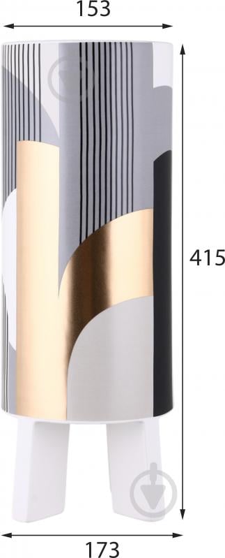 Ваза Inari Abstract 41 см разноцветная K16021 - фото 3 Ваза Inari Abstract 41 см разноцветная K16021 - фото 3