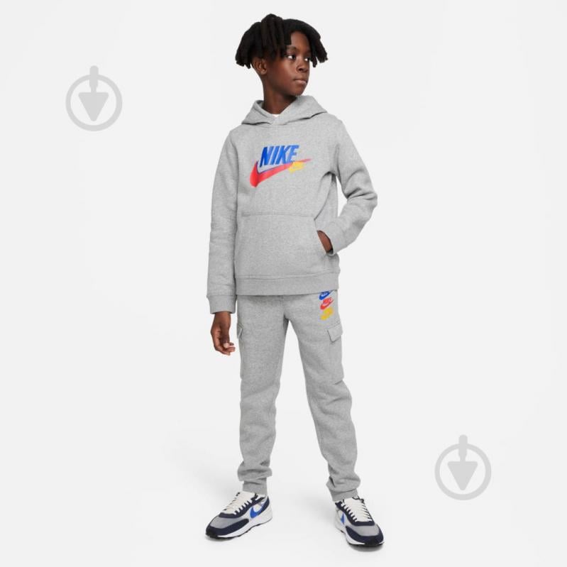 Брюки Nike FD1197-063 р.M серый - фото 6