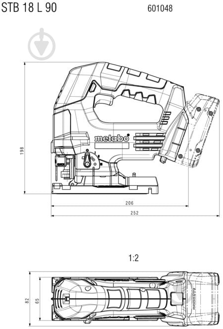 Электролобзик Metabo STB 18 L 90 601048840 - фото 5