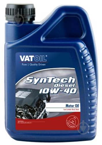 Моторное масло VATOIL SynTech LL-X 12-1 DIESEL (ACEA A3/B4, API SL/CF) 10W-40 1 л (50782) - фото 1