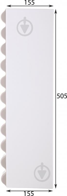 Ваза Inari Jasmi 50 см белая K17154 - фото 2 Ваза Inari Jasmi 50 см белая K17154 - фото 2