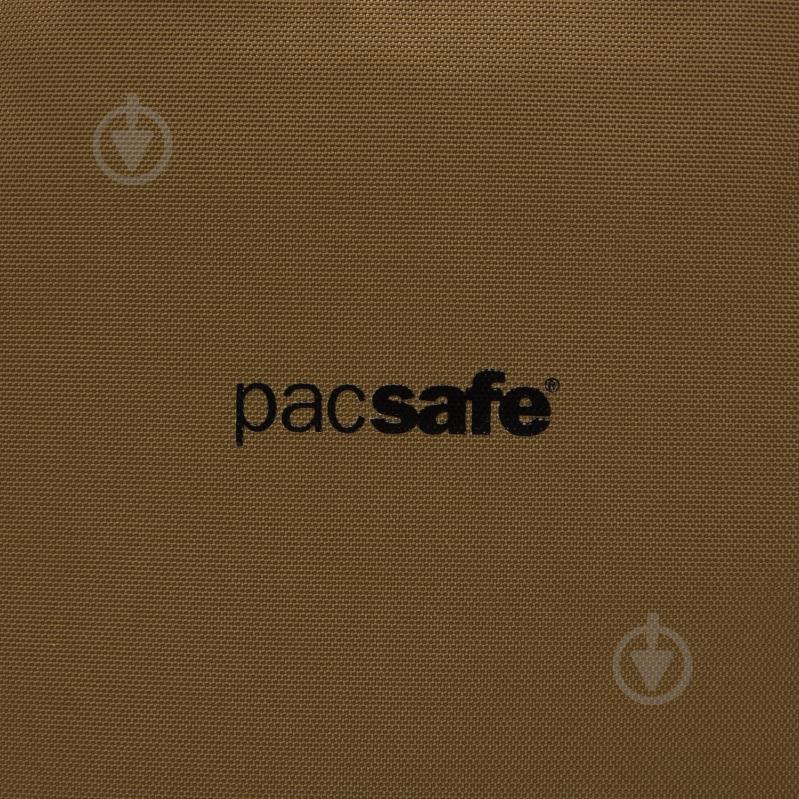 Сумка через плече Pacsafe Vibe 10 л коричневий - фото 10