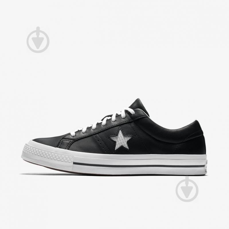 Кеди Converse ONE STAR OX 158465C р.40,5 чорний - фото 1