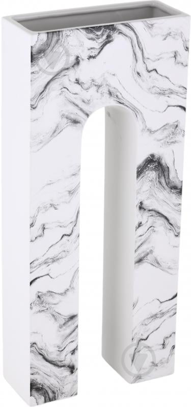 Ваза Inari Mueto 44 см біла K16234 - фото 1 Ваза Inari Mueto 44 см біла K16234 - фото 1