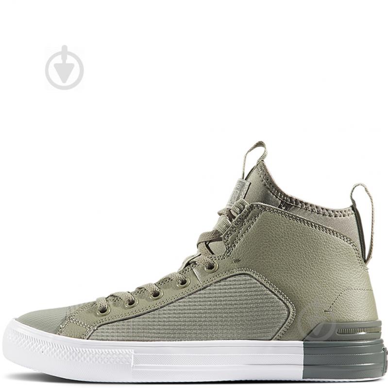 Кеди Converse CTAS ULTRA MID 159626C р.44,5 зелений - фото 2