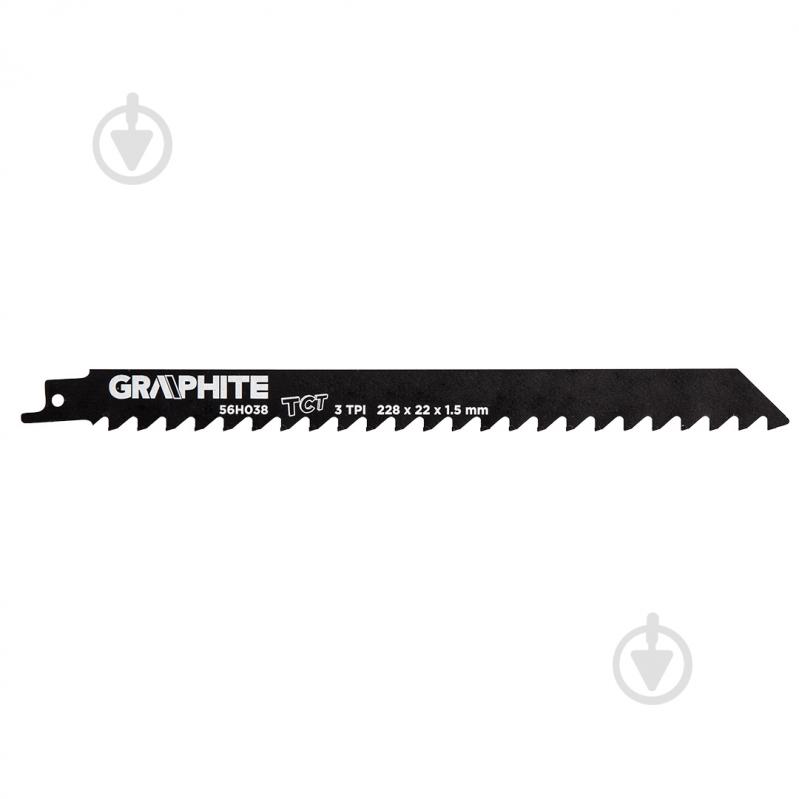 Пилочка для сабельной пилы GRAPHITE 56H038 - фото 1