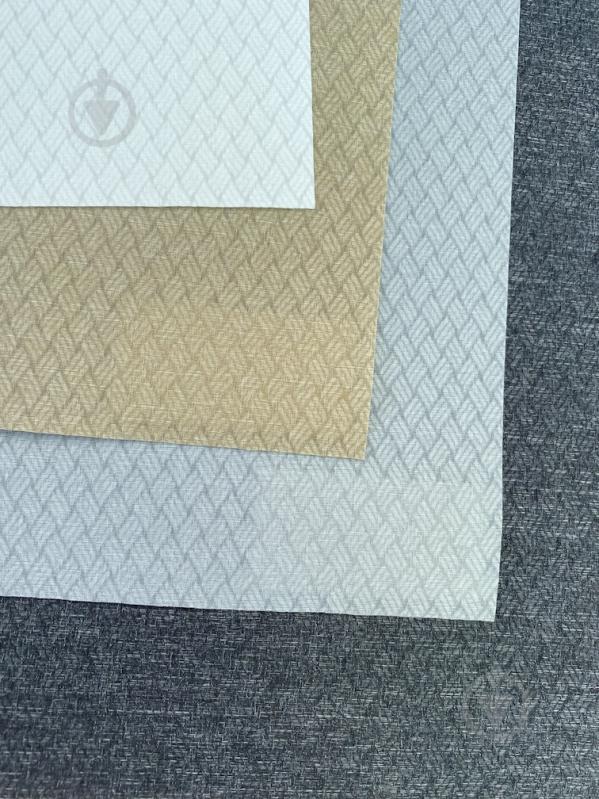 Ролета мини Gardinia Риббед 114x170 см коричневая - фото 3