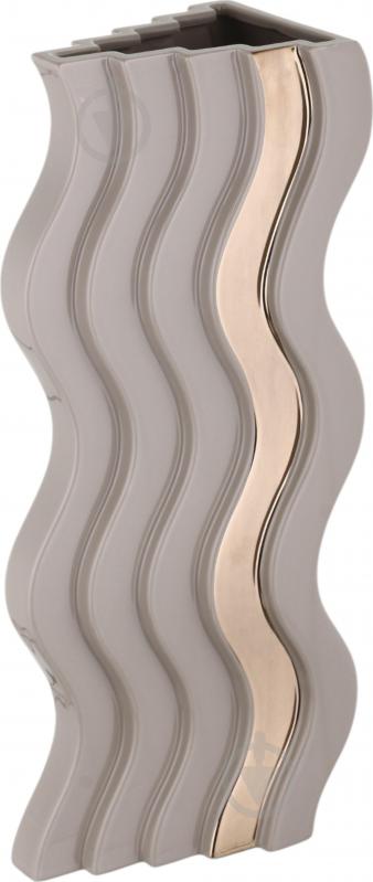 Ваза Inari Nordic 40 см рожева K17059 - фото 1 Ваза Inari Nordic 40 см рожева K17059 - фото 1