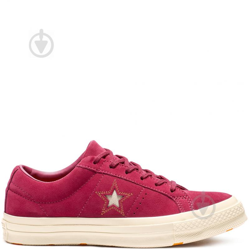 Кеди Converse ONE STAR OX 163192C р.33,5 червоний - фото 1