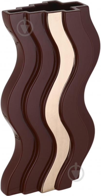 Ваза Inari Nordic 35 см бордовая K17060 - фото 1 Ваза Inari Nordic 35 см бордовая K17060 - фото 1