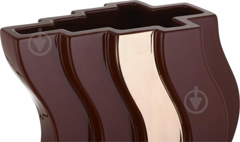 Ваза Inari Nordic 35 см бордовая K17060 - фото 4 Ваза Inari Nordic 35 см бордовая K17060 - фото 4