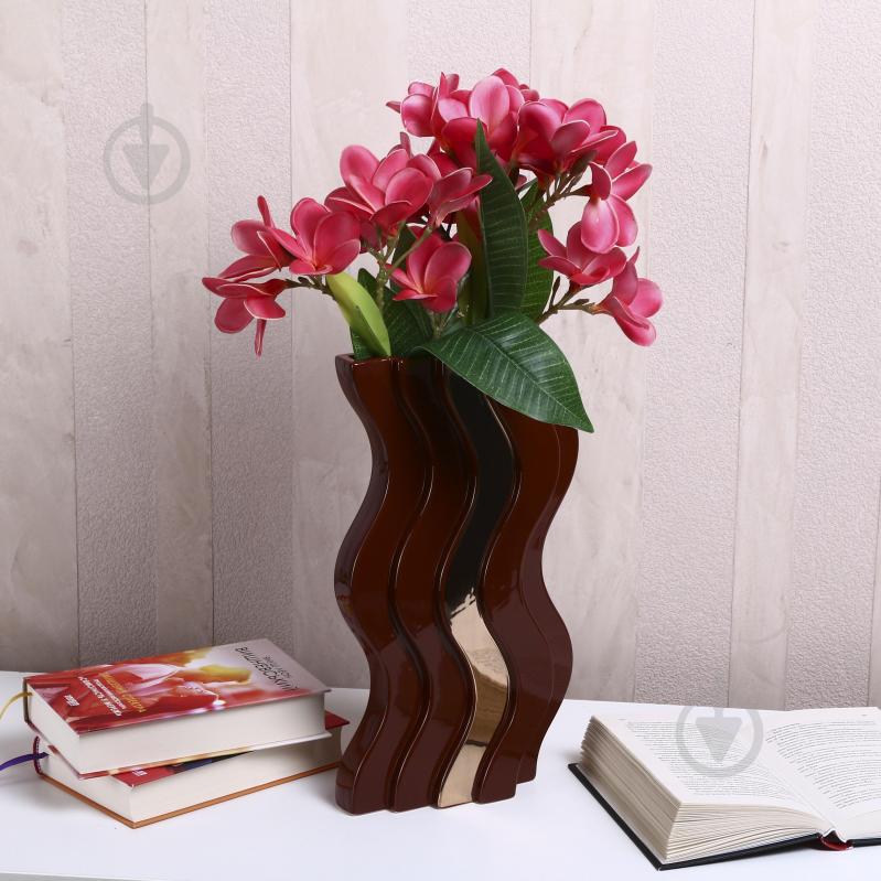 Ваза Inari Nordic 35 см бордовая K17060 - фото 6 Ваза Inari Nordic 35 см бордовая K17060 - фото 6